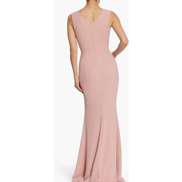 DRESS THE POPULATION High-Slit Evening Gown in Tranquil Blue NWT Size XL - Picture 2 of 7